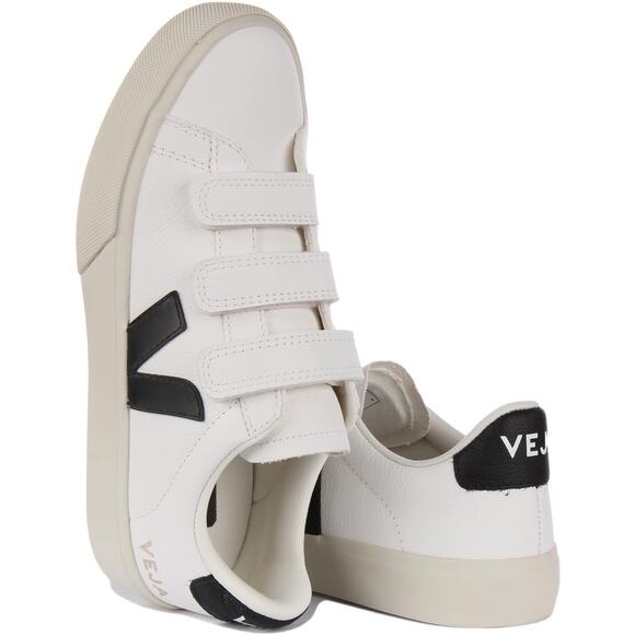 NWT VEJA Men’s Recife Logo Sneaker Extra White/Black 1 Size 8 main image 5